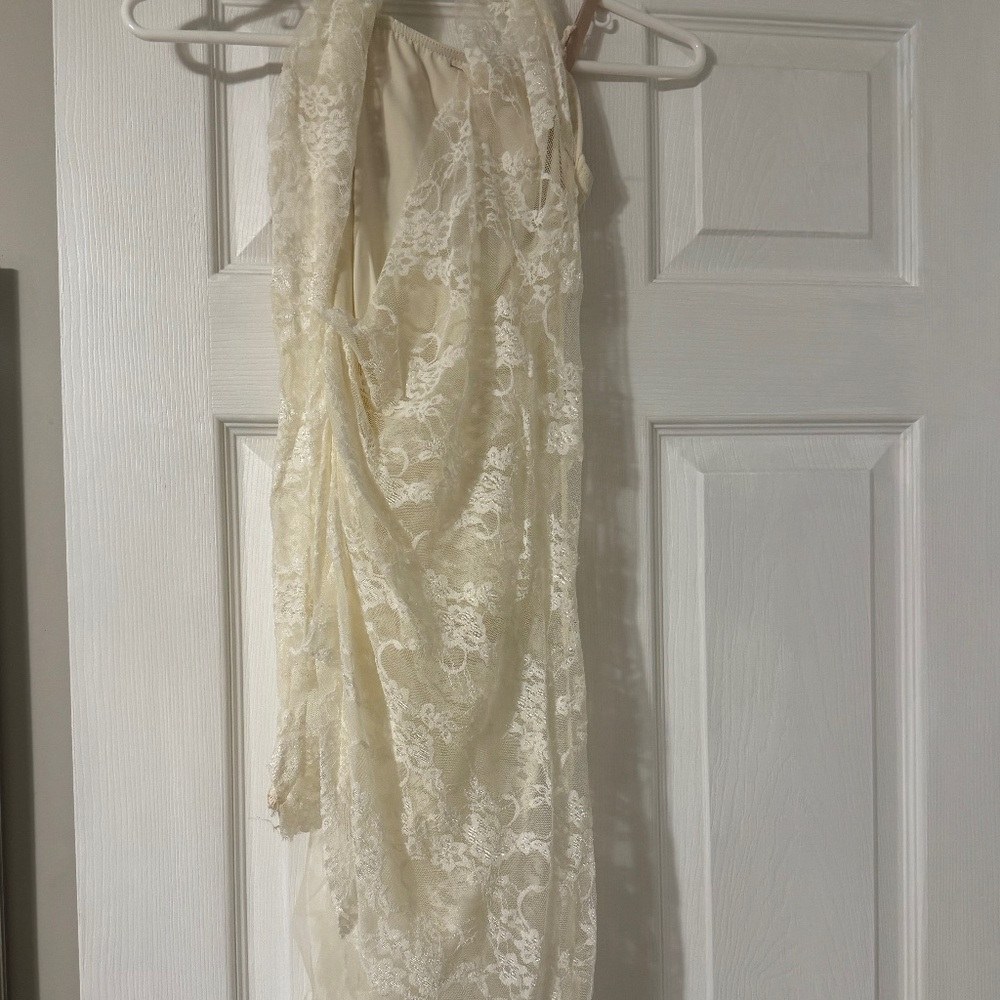 Cream Lace Costume